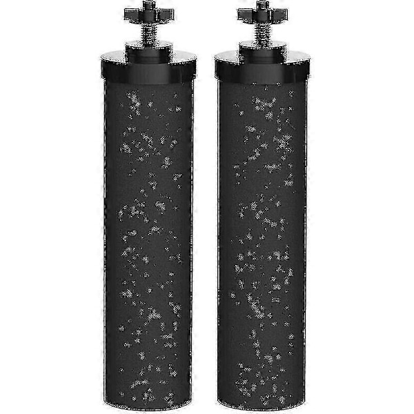 Berkey Black Natural Filter Material -vesipuhdistussuodattimet, 2 kpl (FMY)