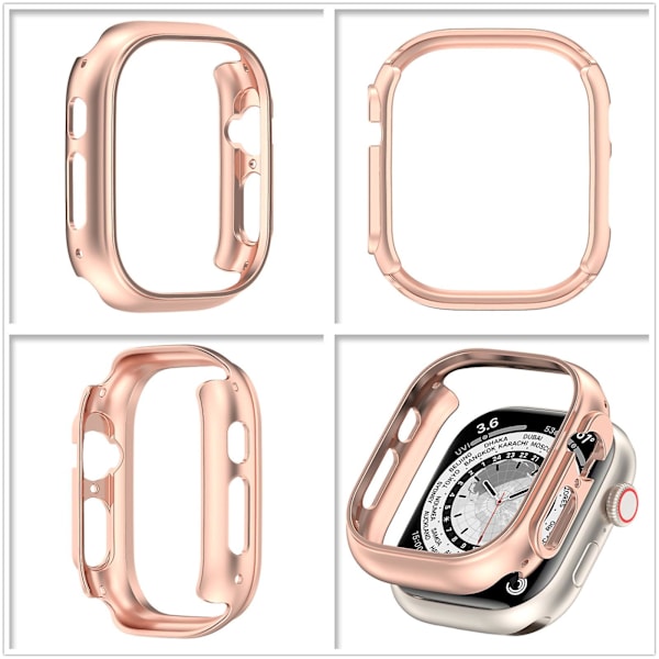 Suojakotelo Ios Watch 8 Ultra 49mm älykellolle - Rungonsuojus (FMY) Starlight