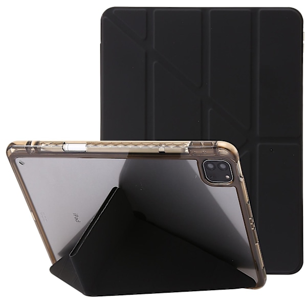 Til iPad Pro 11 (2018) / (2020) / (2021) / (2022) / iPad Air 11 (2024) / Air (2022) / (2020) Origami (FMY) Multicolor Black