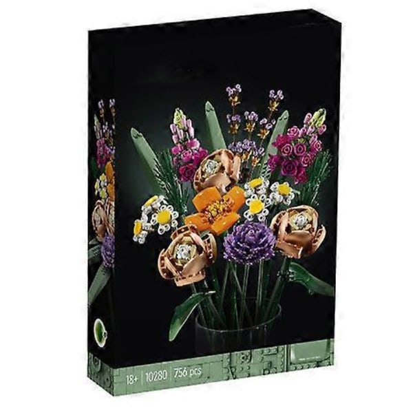 Konstgjord Växtbyggset med Blommor, Heminredningspresent för Vuxna, Botanisk Kollektion (FMY) bouquet