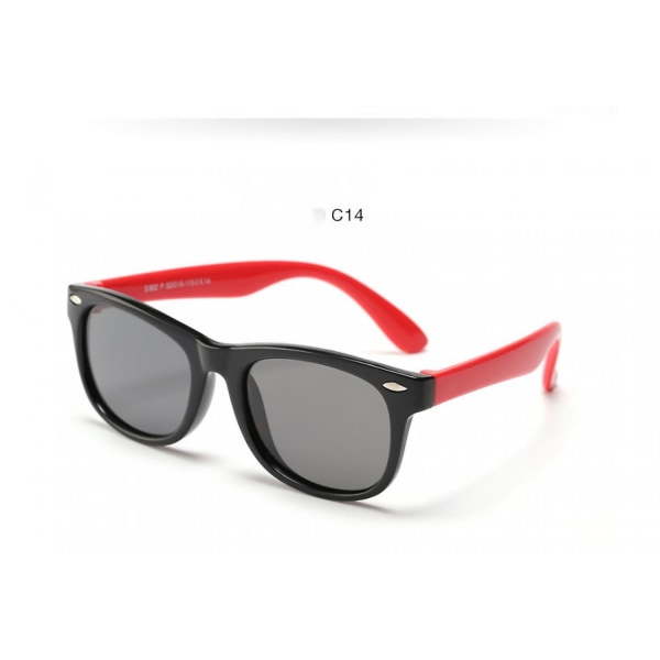 Fashion UV-beskyttelse polariserede solbriller Børnesolbriller ------c14 (FMY)