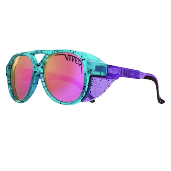 Wekity Sunglasses Sportsband for menn UV-beskyttelse uknuselig Tr90-innfatning for sykling Løping Baseballfiske (FMY)