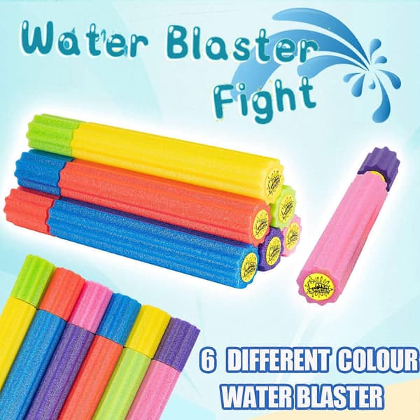 6-pack Skum Vattenpistoler Poolleksaker Set (FMY) multicolor