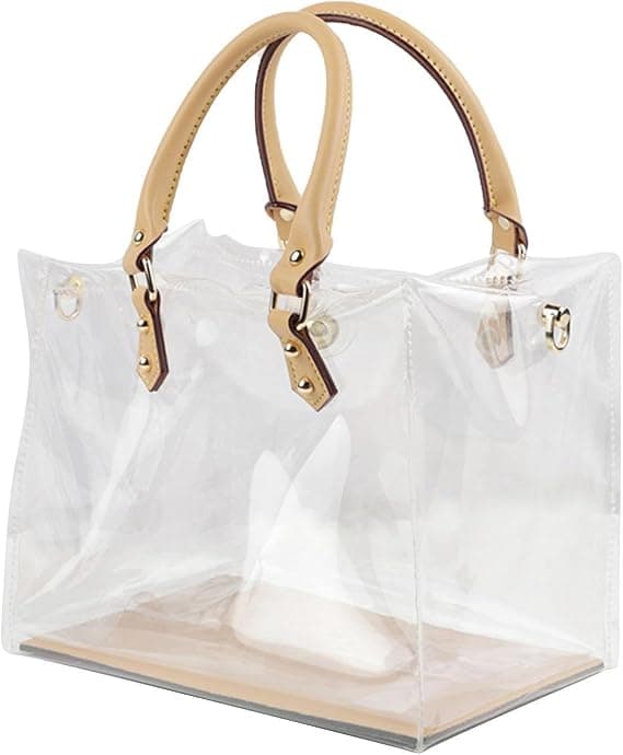 Transparent tygväska - Transparent necessär | PU-material (FMY)