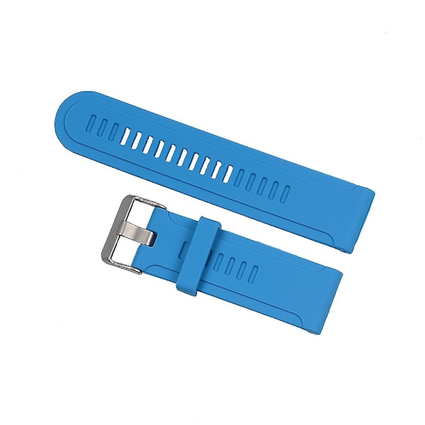 Mjuk Silikonarmband för Garmin Fenix 3/Fenix 3 HR/Fenix 2 etc + Luggar Adaptrar + Verktyg (FMY) Blue Other Phone Models