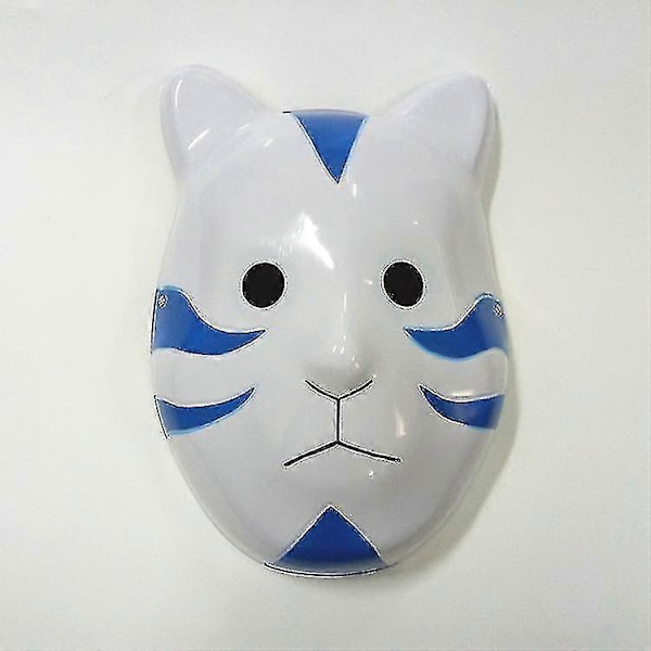 3 Farver Kakashi Anbu Ninja Stil Maske Udklædning Cosplay Tilbehør Kostume Halloween Anime Manga (FMY) Blue