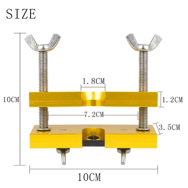 Trumpetmunstycksdragare Verktyg Justerbar Munstycksdragare Remover (blå)  (FMY)