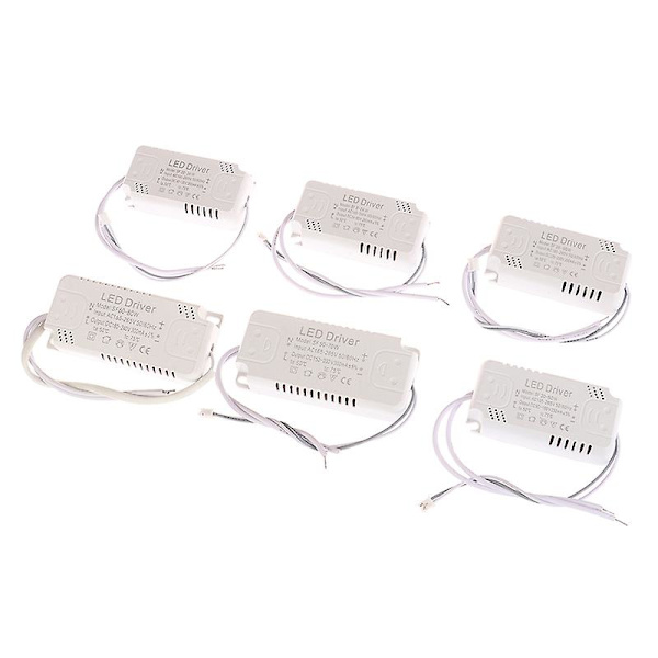 LED Driver 300mA Kredsløb 8-24W 20-36W 30-50W 36-60W 50-70W 60-80W LED Strømlys  (FMY) 8-24W