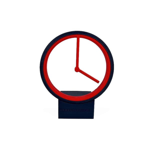 Moderne hul ur flydende hånd WIFI Auto Time Sync, 100% nyt (FMY)