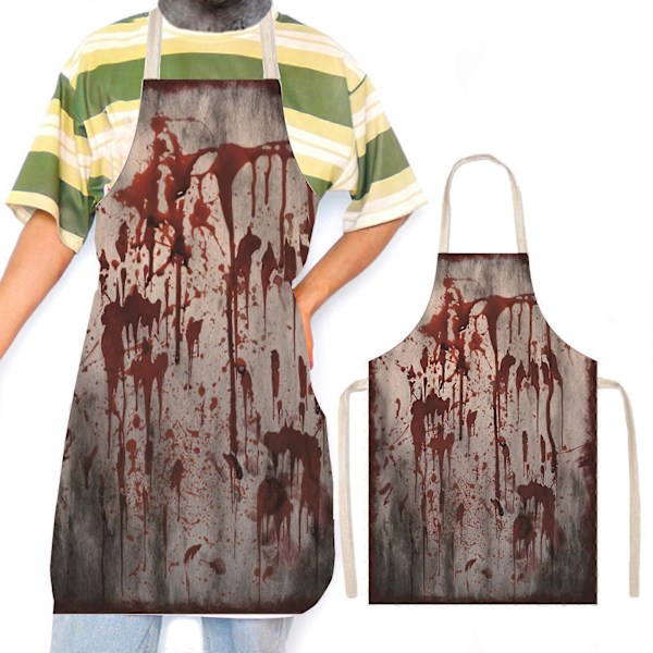 Halloween Cosplay Gyserforklæde Gyser Og Mærkeligt Stemningsdekoration Originalitet Arbejdsbeklædning Undgåelse Af Beskidning Dække Feriepynt FLY4880  (FMY) C One Size