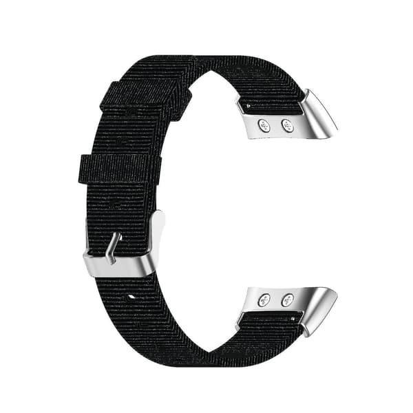 Til Garmin Forerunner 45 Nylon Canvas Urrem Til Garmin Forerunner 45 / 45s  (FMY) Black