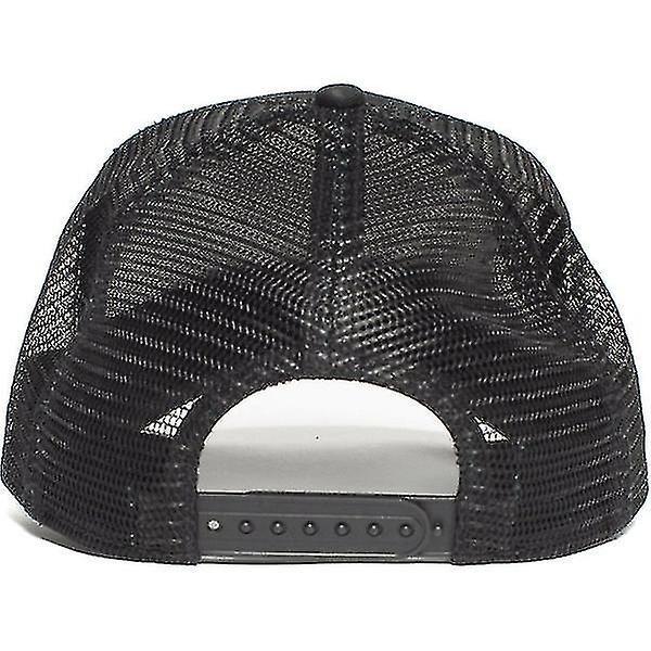 Svart panter dyremønster mesh caps baseball caps trucker caps (FMY)