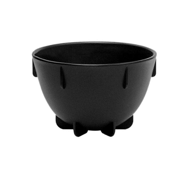 Kaffesmagningsskåle 200ml til 12g Kaffebønner & 200g Kogende Vand Stabelbare Kaffeskåle til Kaffeentusiaster 12STK (FMY) Black