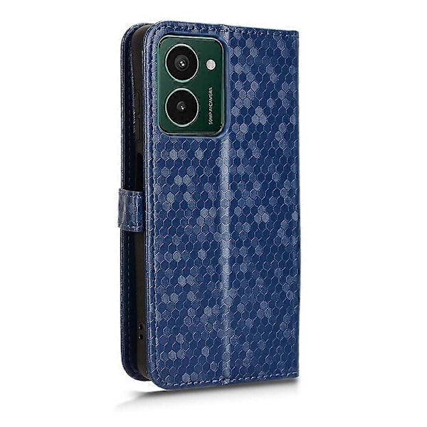 Dot Tekstur Lærveske For HMD Pulse Pro / Pulse / Pulse+ (FMY) Blue