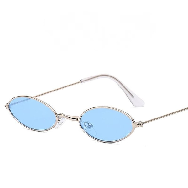 Vintage ovala solglasögon Små ovala solglasögon Mini Vintage Snygga runda  glasögon För Kvinnor Flickor Män-blå (FMY) a0b2 | Fyndiq