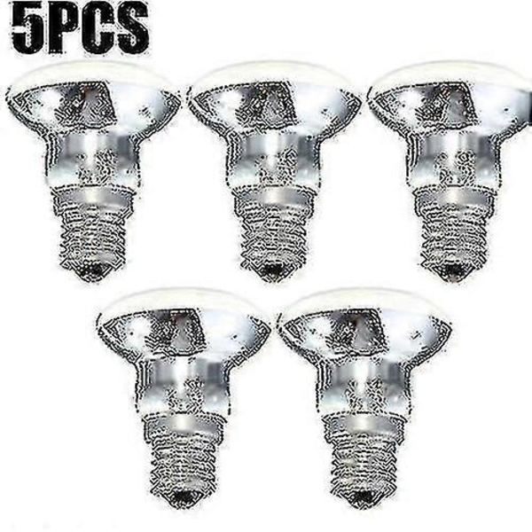 5 stk. udskiftnings-lavalampe E14 R39 30W spotlight skruelamp (FMY)