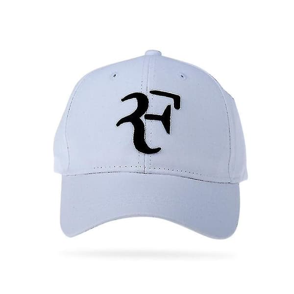 Roger Federer -lippis, baseball-lippis, aurinkolippis (FMY) White