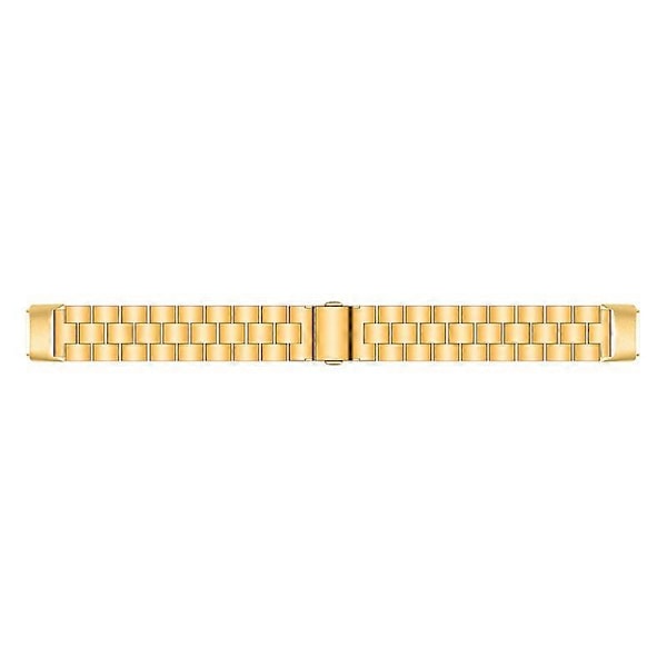 Kolmen Helmen Ruostumattomasta Teräksestä Valmistettu Älykellon Ranneke, Metallinen Vaihtohihna Fitbit Luxe -kellolle (FMY)