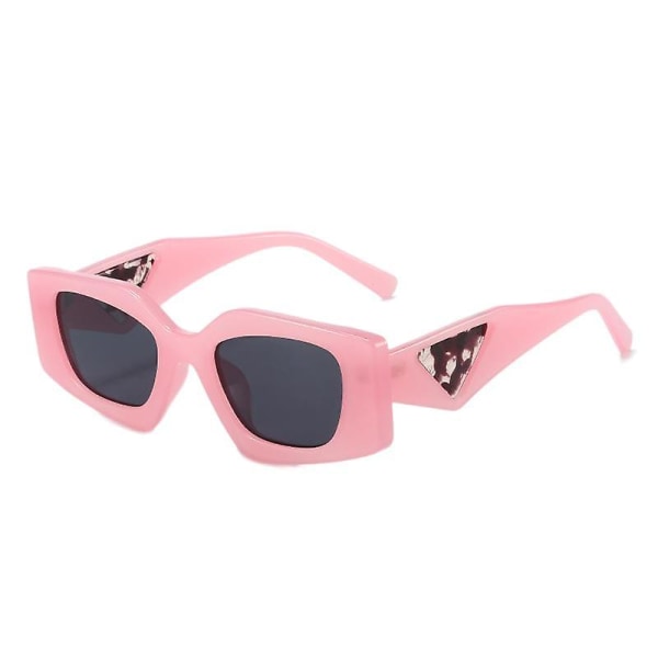 Wekity Retro Vintage Cateye solbriller til kvinder Uv400 spejlglas (FMY)