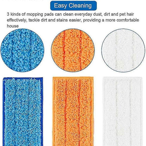 Erstatningsvaskbare moppeputer for Irobot Braava Jet 240 241 (FMY)