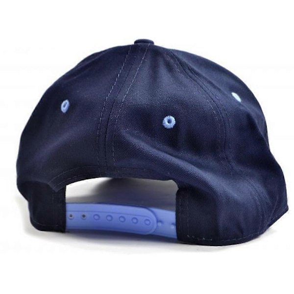 Kontrastipaneelinen baseball-lippis (FMY) Light Blue/Navy One Size