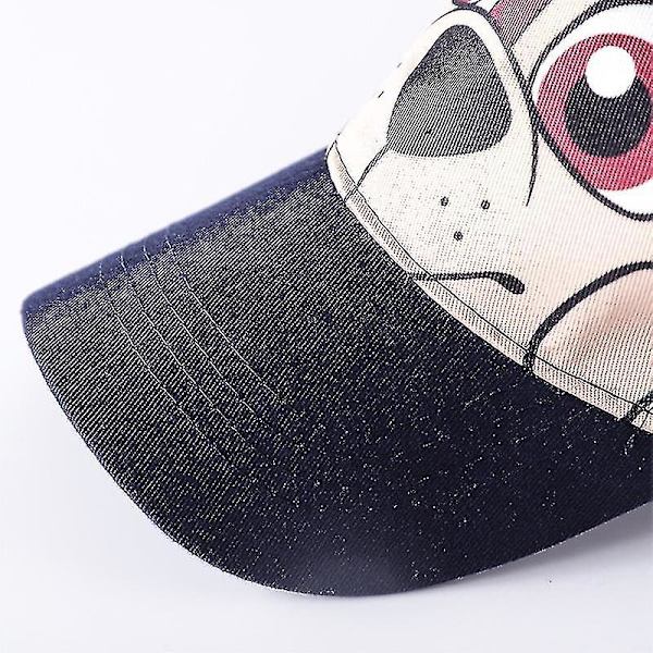 Cartoon Puppy Print Baseball Cap Solhatt Barnens Födelsedagspresent  (FMY) Red