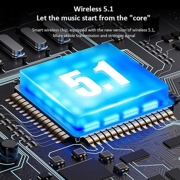 Bluetooth 5.1 -äänivastaanotin FM-lähetin Nfc-stereo 3,5 mm Aux Jack Rca Langaton äänisovitin Mic Ir Kaukosäädin Tv PC:lle (FMY)