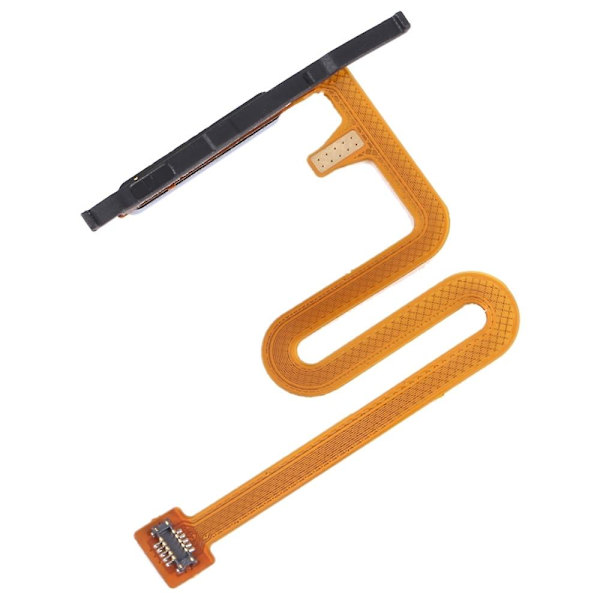 För Samsung Galaxy A14 4G A145P OEM Fingeravtrycksidentifierings Flexkabel Strömknapp / Avstängningskabel (med (FMY) Silver