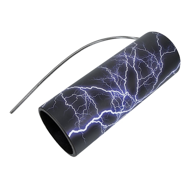 Toddler Leksak Thunder Graphic Tube Regnstick Rassel Åskburk Tube Åskljud Maker Fjädertrumma Thunder Tube  (FMY) Purple 20x7.5cm