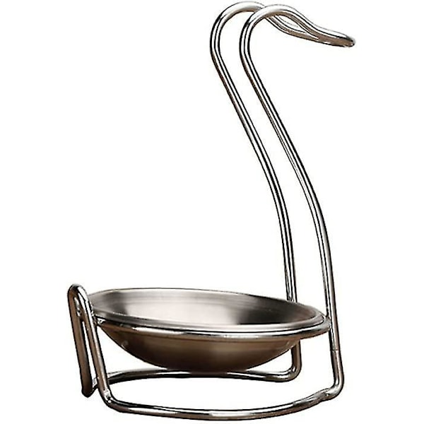 2024 Suppe Skje Rest Holder Svan Former Rustfritt Stål Vertikal Besparelse Suppe Øse Stativ Holdere (FMY)