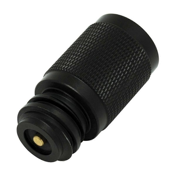 CO2 Cylinder Adapter Kontraventil 3/8-24UNF til TR21-4 Konverteringssæt til (FMY) Black