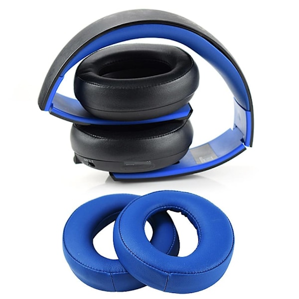 1 Par Öronkuddar Öronmuffar för Sony-PS3 för PS4 7.1 Trådlöst Headset för CECHYA-0083  (FMY) Black Headband Pad