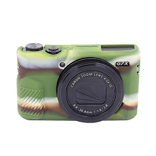 Silikonbeskyttende etui for Canon EOS G7 X Mark II (FMY) Green