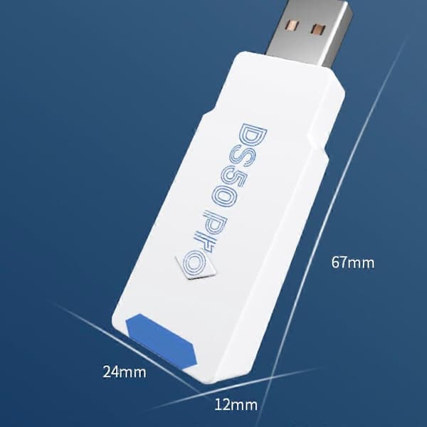 Mini DS50 Pro Konverter Passer til PS5 Controller til Forbindelse til PS4 Konsol (FMY)