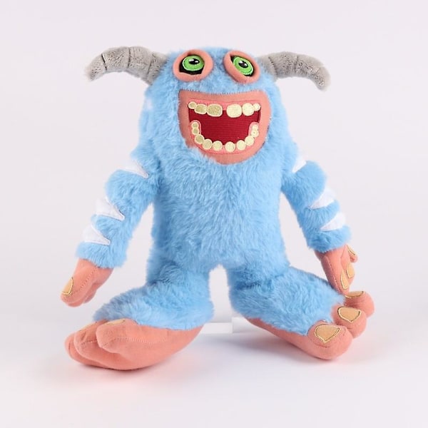 My Singing Monsters Plussjdyr Wubbox Maw Ghazt Sjeldne Mammott Dukker Skummel Konsert Horrorleker For Gutter Barn Bursdagsgaveleker (FMY) A 25cm