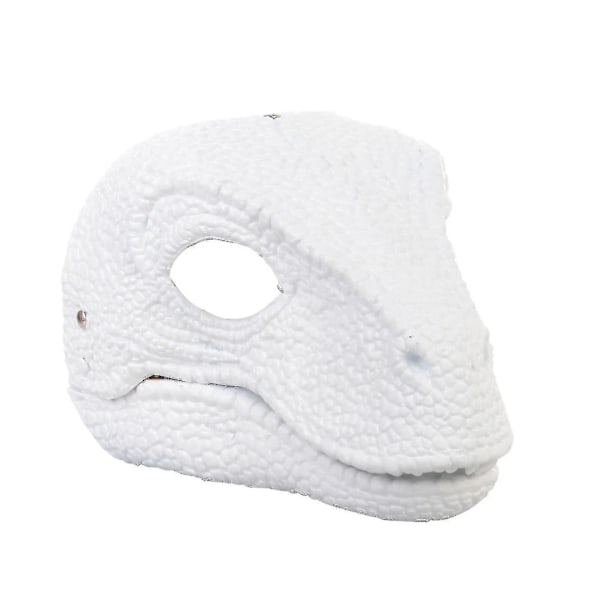 Dinosaurus Maski Päällys, Jurassic World Dinosaurus Lelut Avattavalla Liikkuvalla Leualla, Velociraptor Maski & Tyrannosaurus Rex Maski Paketti (FMY) White