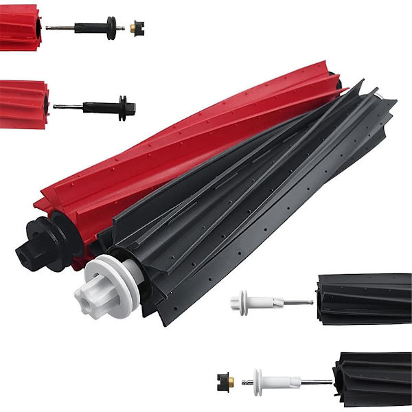 For Q8 Max, Q8 Max+, Q5 Pro, Q5 Pro+ Robots Vacuum Cleaer Dual Rubberized Main Roller Brushes  (FMY)
