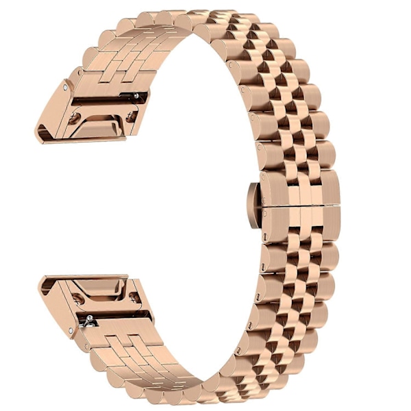 For Garmin Fenix 7S/6S/5S Rustfritt Stål 5 Perler Klokkerem Erstatning Armbånd med Verktøy (FMY) Multicolor Style G