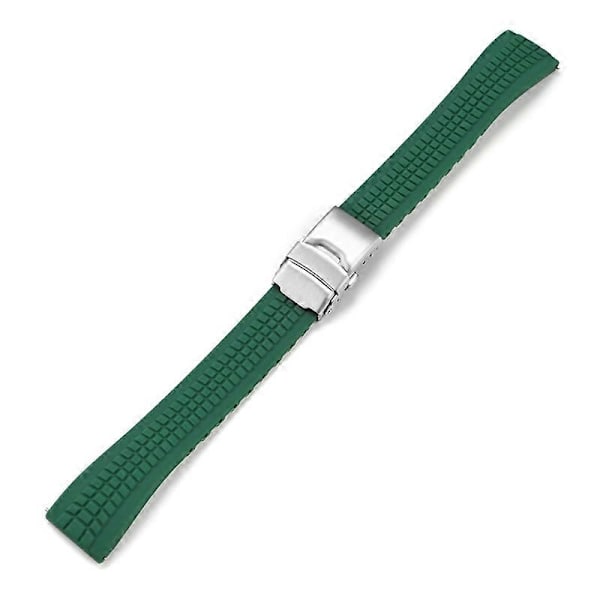 20MM Klokkereim Klippbar Flat Hode Grensesnitt Universal Rem For Patek Phillip (FMY) Green