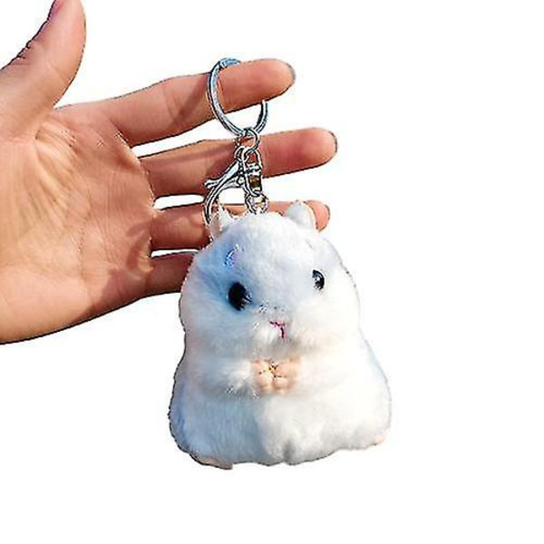 Sarjakuva Pieni Hamsteri Riippuva Avaimenperä Auto Nukke Riippuva Pehmolelut Tyttö Lahja Tarttumiskone Nukke Tukkumyynti  (FMY) blue