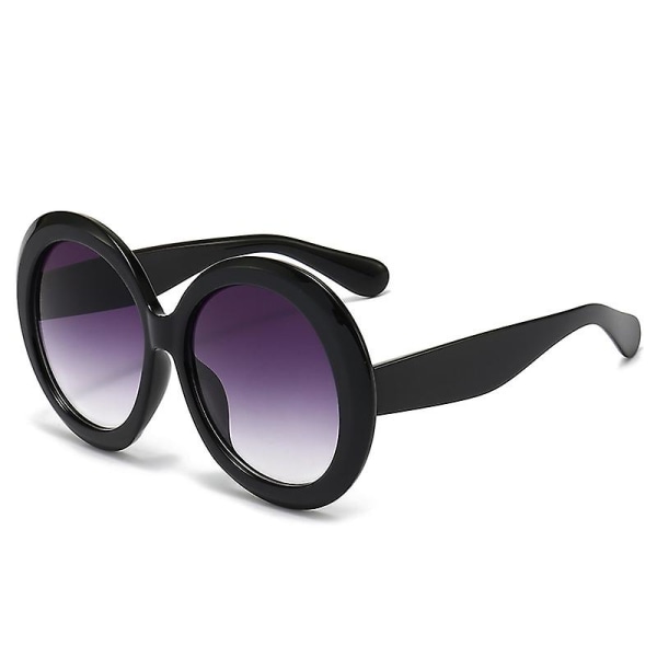 Wekity polariserade runda solglasögon, snygga solglasögon för män och kvinnor Retro Classic (FMY)