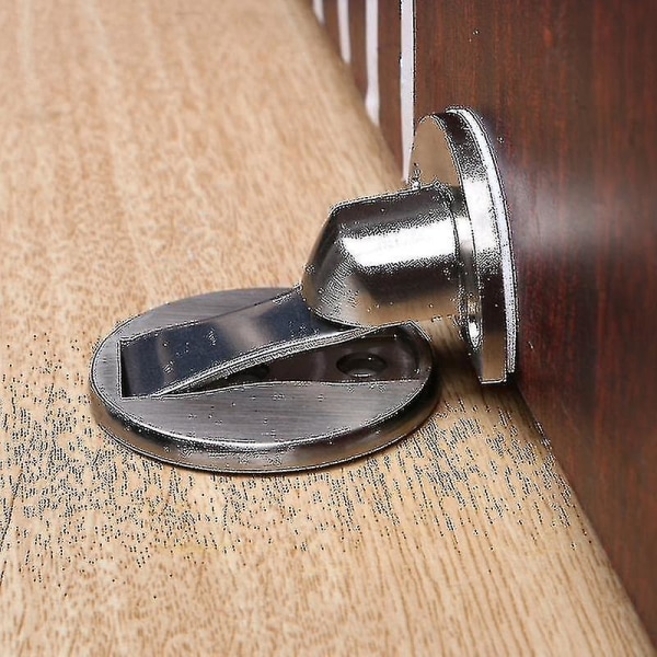 Magnetdørstopper Magnetisk dørstopper Ikke-punch Seks farger tilgjengelig dørholder Skjult dørstopper Møbeldørbeslag (FMY)