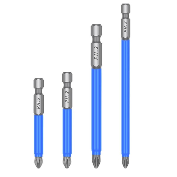 Strong Magnetic Batch Heads Alloy-steel Screwdriver Bits Nickel Plating Hex-  (FMY)