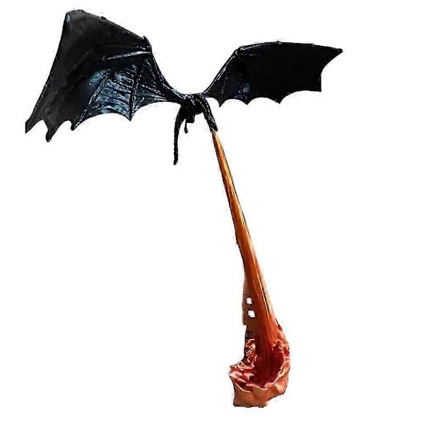 Dragon Book Nook, Dragon Flame Book Nook, Dragon Bokstöd, Dragon Dekoration (FMY) red flame