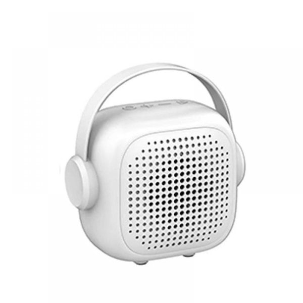 Bluetooth högtalare - Trådlös liten Bluetooth högtalare, bärbara högtalare för hem/utomhus/resor, kompatibel med Iphone Samsung (vit) (FMY)