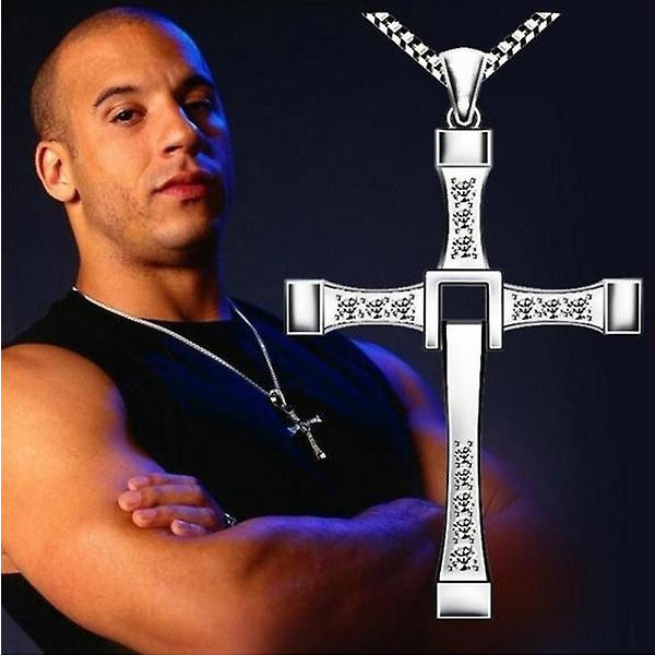 Hot Movie Fast And Furious Vedhæng Mænds Halskæde Vedhæng (FMY) Silver