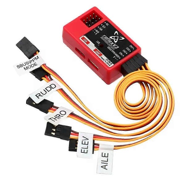 For FMS Reflex V3 Flight Controller Gyro Stabilisator for RC Fly (FMY)