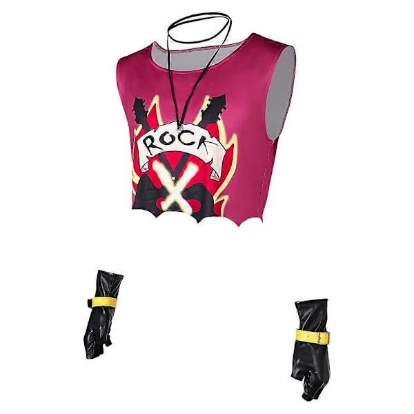 Gambit Cosplay-paita, -kaulakoru, -ranneke, -hanskat, -piirretty superroisto X roolipeliliivi, -asu, -juhlapuvut, -Halloween, -miehet (FMY) Male XS