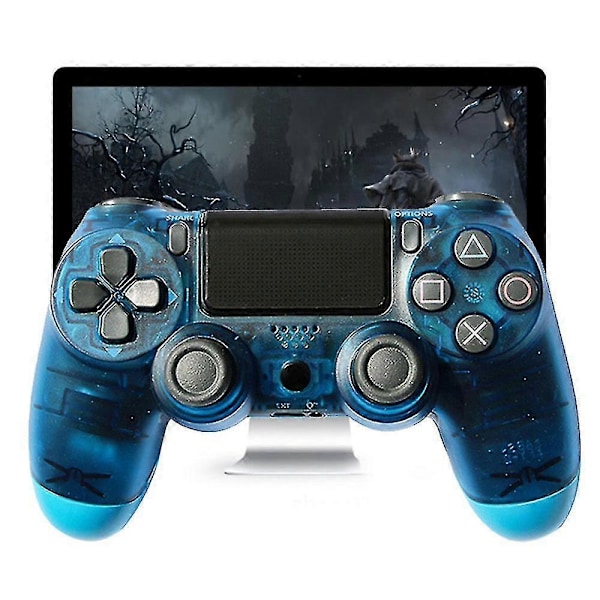 Dualshock 4 trådløs controller til Playstation 4 - Glacier Blue TY (FMY)