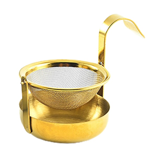 Teinfuser roterbar, praktisk 304 rustfritt stål anti-rust mesh tesil for hjemmet (FMY) Golden